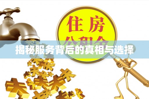 城市揭秘服务背后的真相与选择