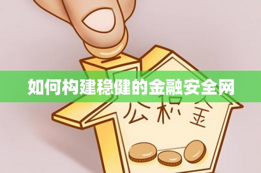 城市如何构建稳健的金融安全网