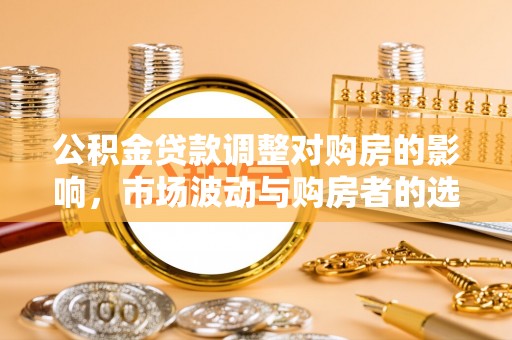 城市公积金贷款调整对购房的影响，市场波动与购房者的选择