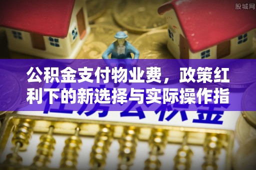 城市公积金支付物业费，政策红利下的新选择与实际操作指南