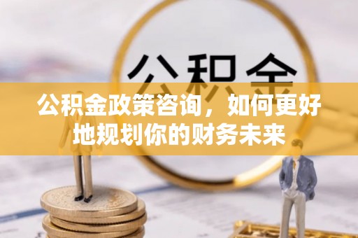 城市公积金政策咨询，如何更好地规划你的财务未来