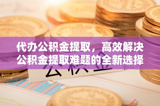 城市代办公积金提取，高效解决公积金提取难题的全新选择