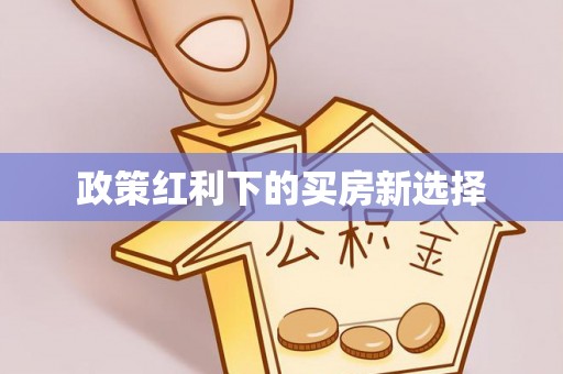 城市政策红利下的买房新选择