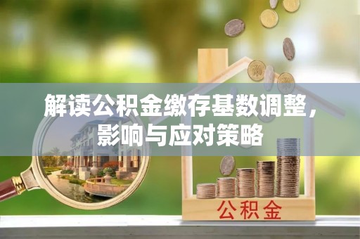 城市解读公积金缴存基数调整，影响与应对策略