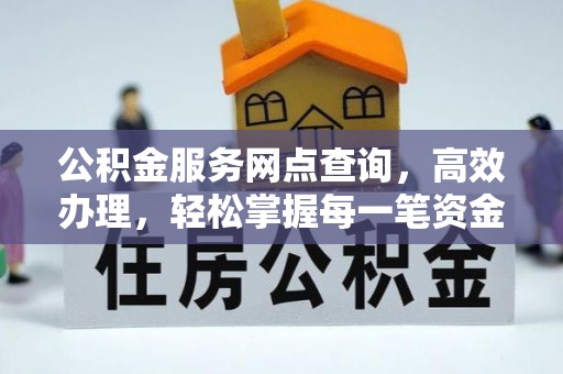 城市公积金服务网点查询，高效办理，轻松掌握每一笔资金动态