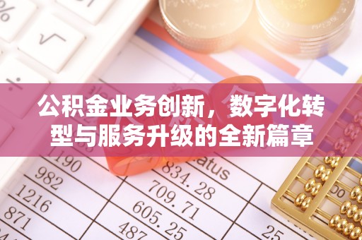 城市公积金业务创新，数字化转型与服务升级的全新篇章