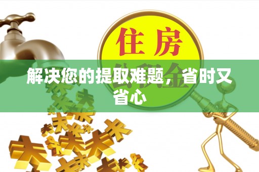 城市解决您的提取难题，省时又省心