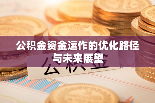 城市公积金资金运作的优化路径与未来展望