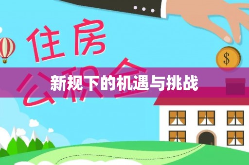 城市新规下的机遇与挑战