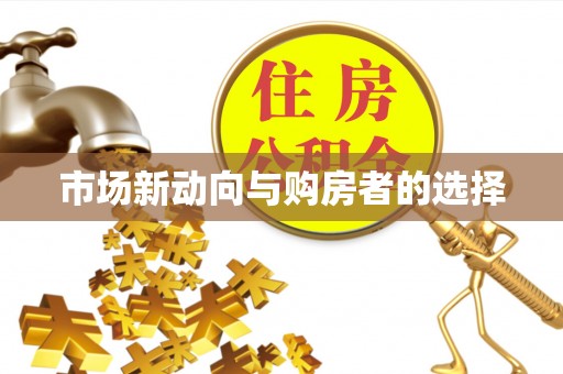 城市市场新动向与购房者的选择