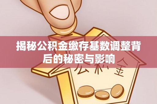 城市揭秘公积金缴存基数调整背后的秘密与影响