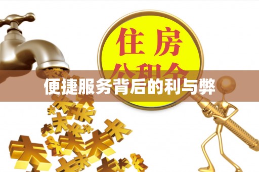 城市便捷服务背后的利与弊
