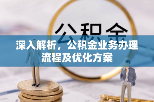 城市深入解析，公积金业务办理流程及优化方案