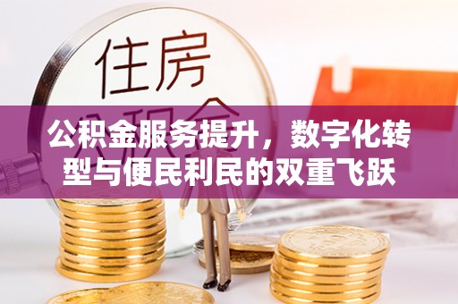城市公积金服务提升，数字化转型与便民利民的双重飞跃