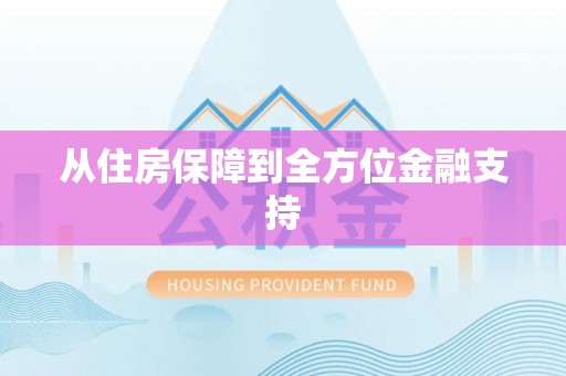 城市从住房保障到全方位金融支持