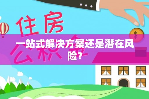 城市一站式解决方案还是潜在风险？