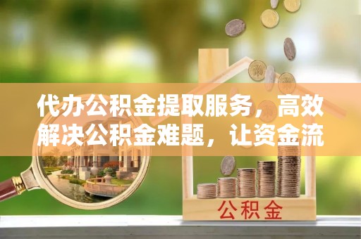 城市代办公积金提取服务，高效解决公积金难题，让资金流动更灵活
